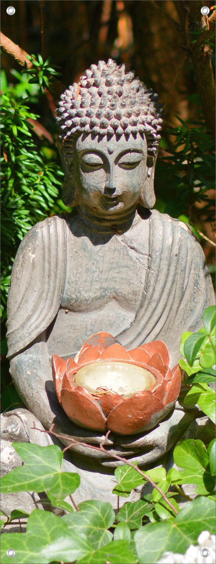 BUDDHA WANDBILDER POSTER DEKO BILDER XXL 60x160 GARTEN MEDITATION ZEN