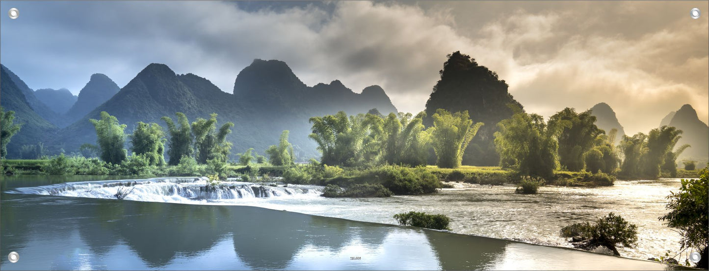 LANDSCHAFT WANDBILDER POSTER DEKO BILDER XXL 160x60 ASIEN NATUR