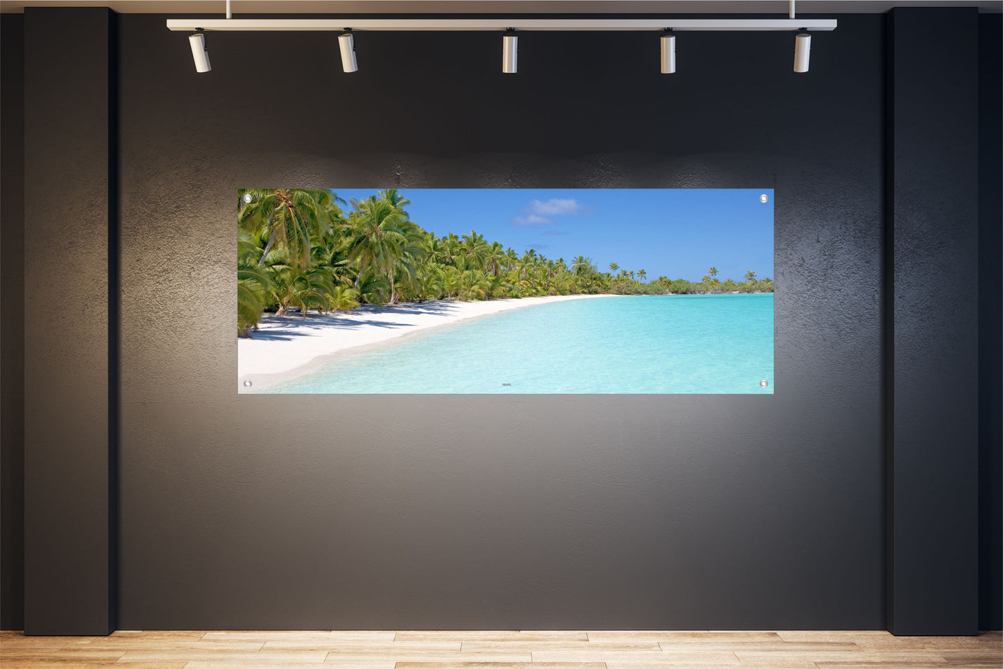 MEER WANDBILDER POSTER DEKO BILDER XXL 160x60 PALMEN STRAND NATUR