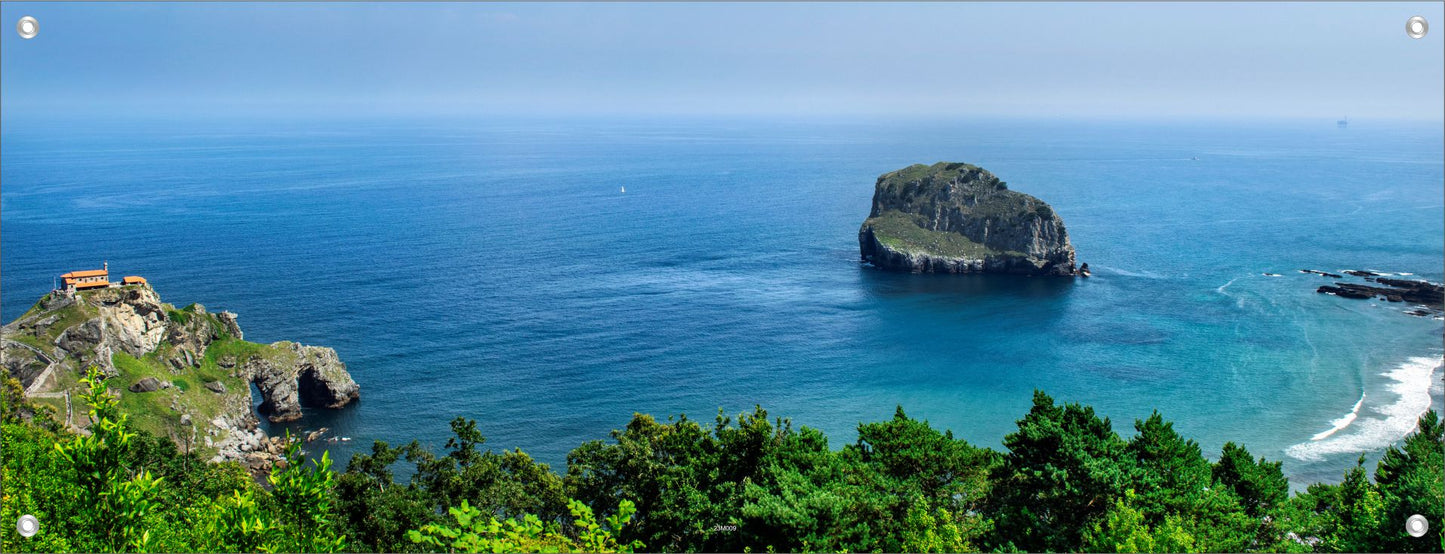 MEER WANDBILDER POSTER DEKO BILDER XXL 160x60 NATUR INSEL AUSSICHT