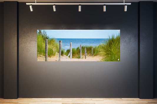 MEER WANDBILDER POSTER DEKO BILDER XXL 60x160 DÜNEN STRAND WEG