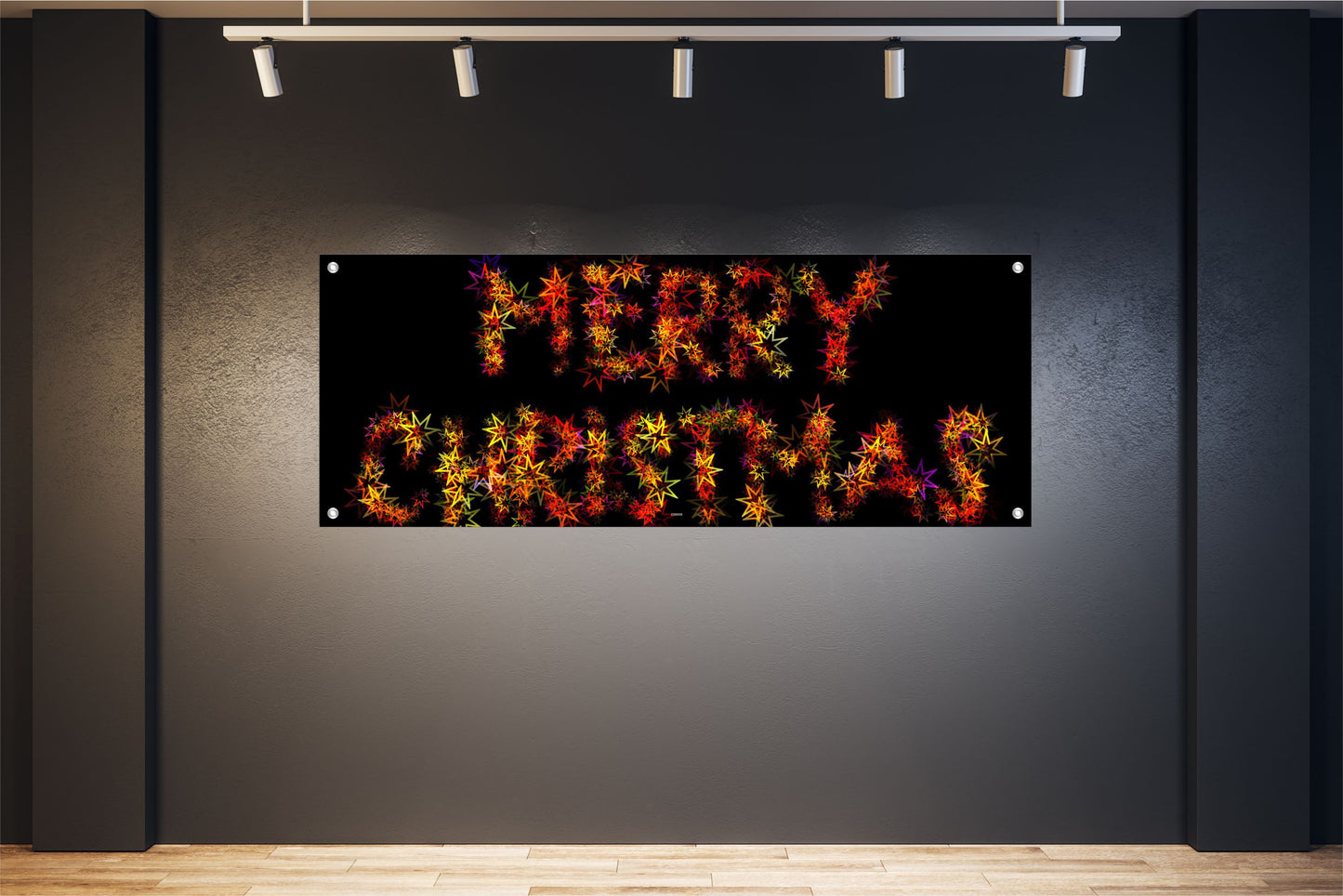 WEIHNACHTEN WANDBILDER POSTER DEKO BILDER XXL 160x60 STERNE MERRY CHRISTMAS