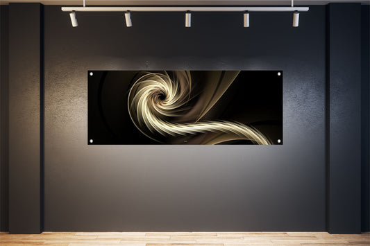 ABSTRAKTE WANDBILDER POSTER DEKO BILDER XXL 160x60 KUNST DIGITAL SCHNECKE