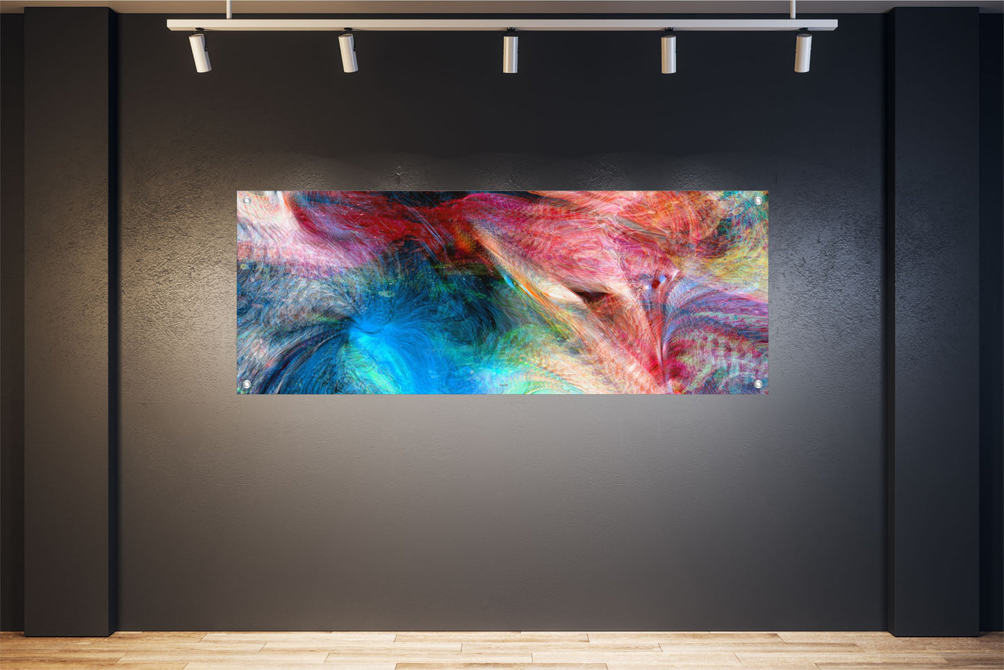 ABSTRAKTE WANDBILDER POSTER DEKO BILDER XXL 160x60 KUNST MODERN BUNT