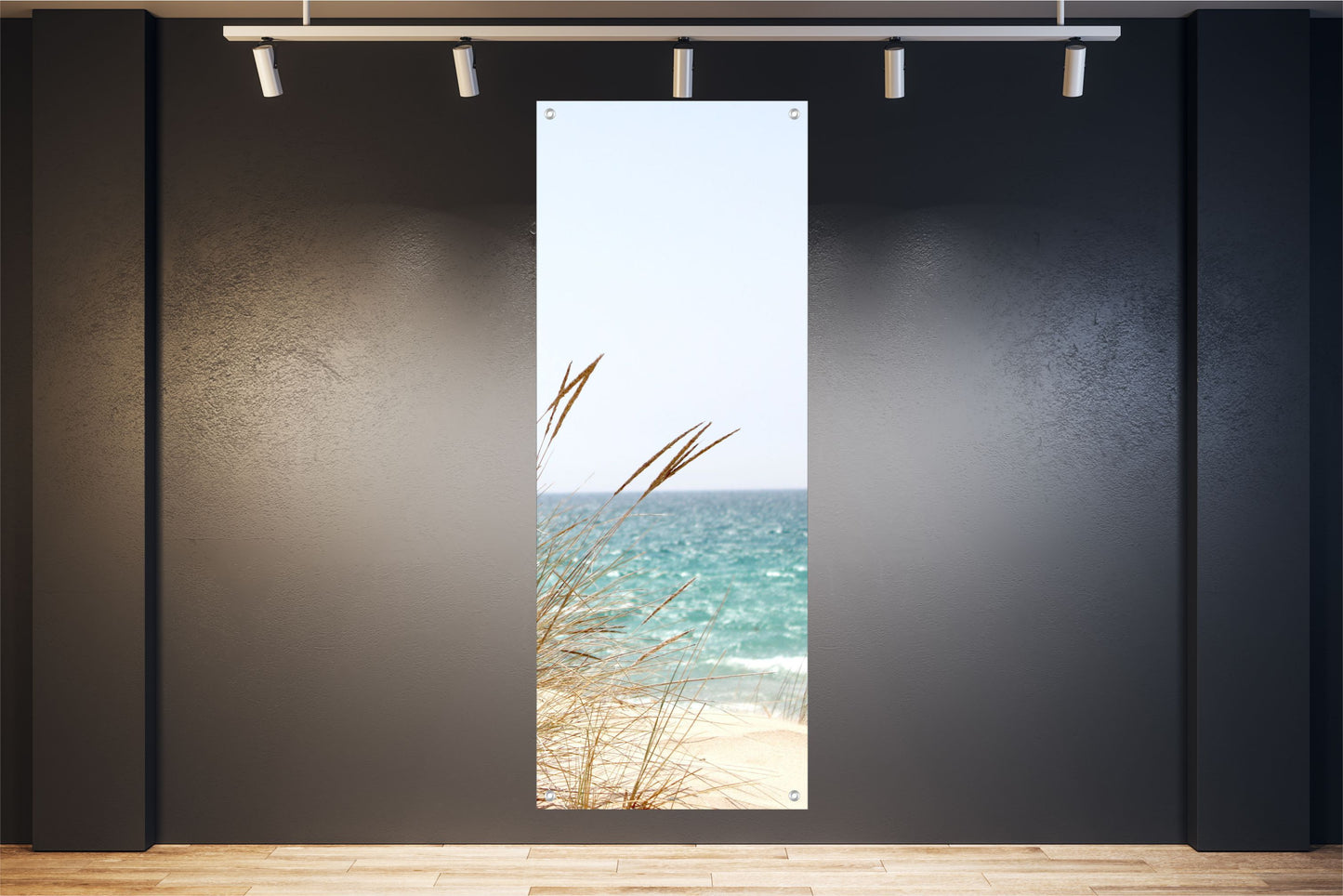 MEER WANDBILDER POSTER DEKO BILDER XXL 60x160 NATUR STRAND GRÄSER