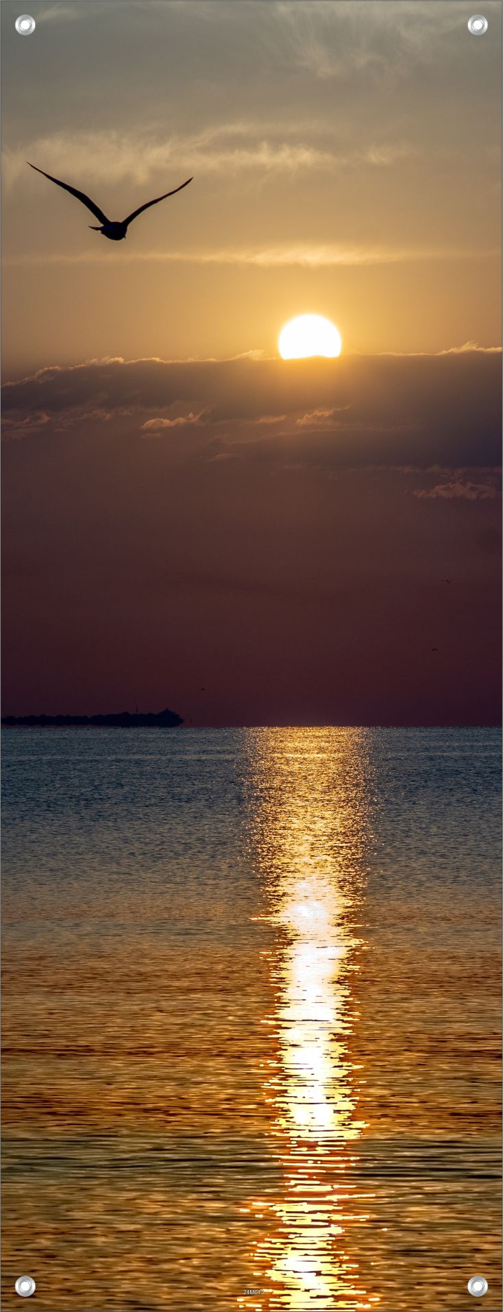 MEER WANDBILDER POSTER DEKO BILDER XXL 60x160 NATUR ABENDSONNE