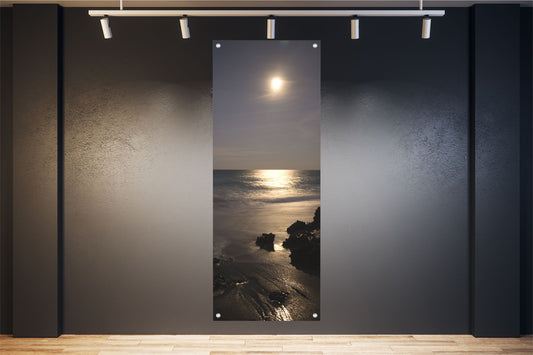 MEER WANDBILDER POSTER DEKO BILDER XXL 60x160 NATUR STRAND NACHT