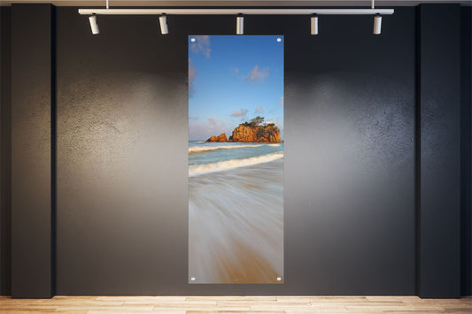 MEER WANDBILDER POSTER DEKO BILDER XXL 60x160 NATUR STRAND FELSEN