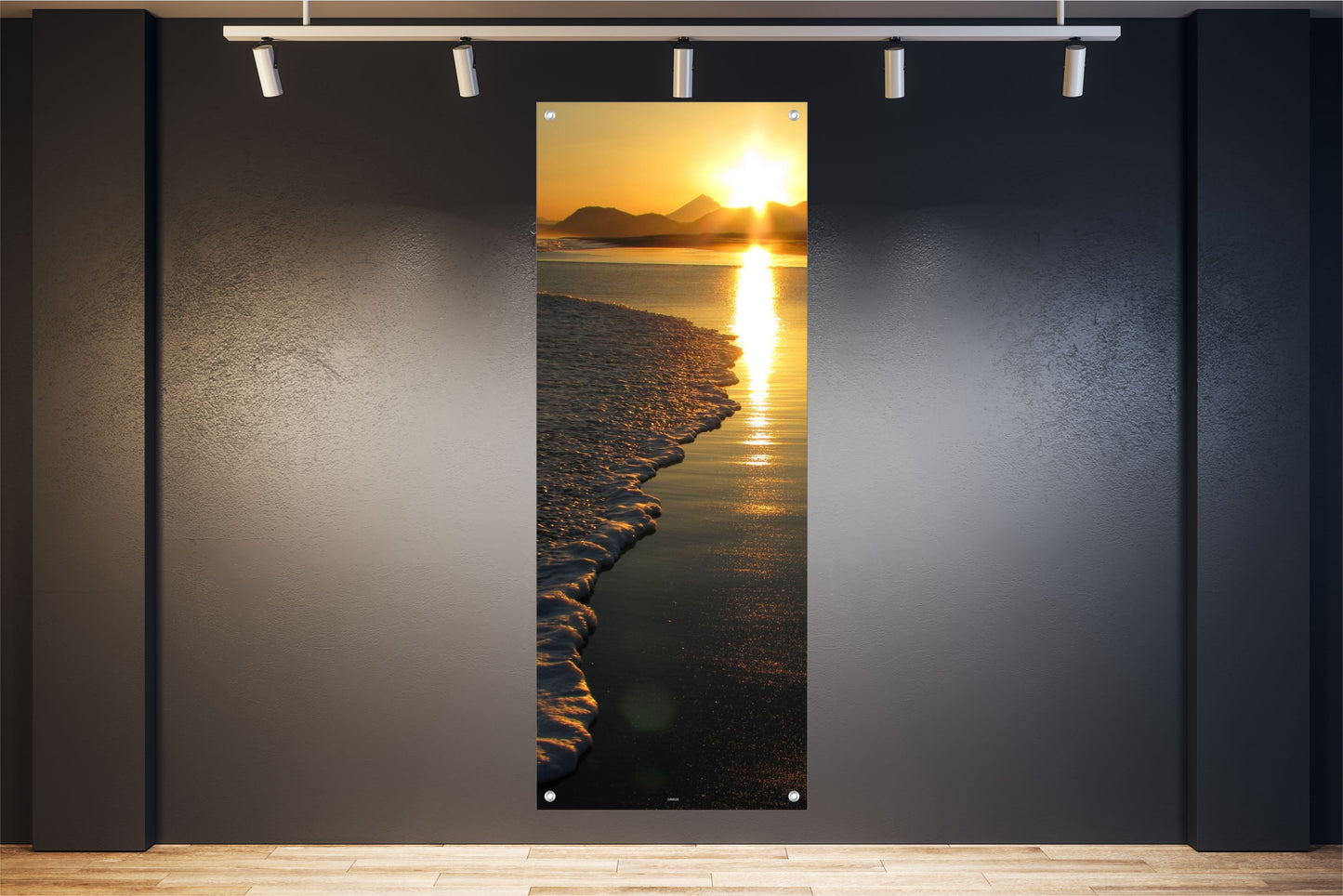 MEER WANDBILDER POSTER DEKO BILDER XXL 60x160 SONNENAUFGANG NATUR