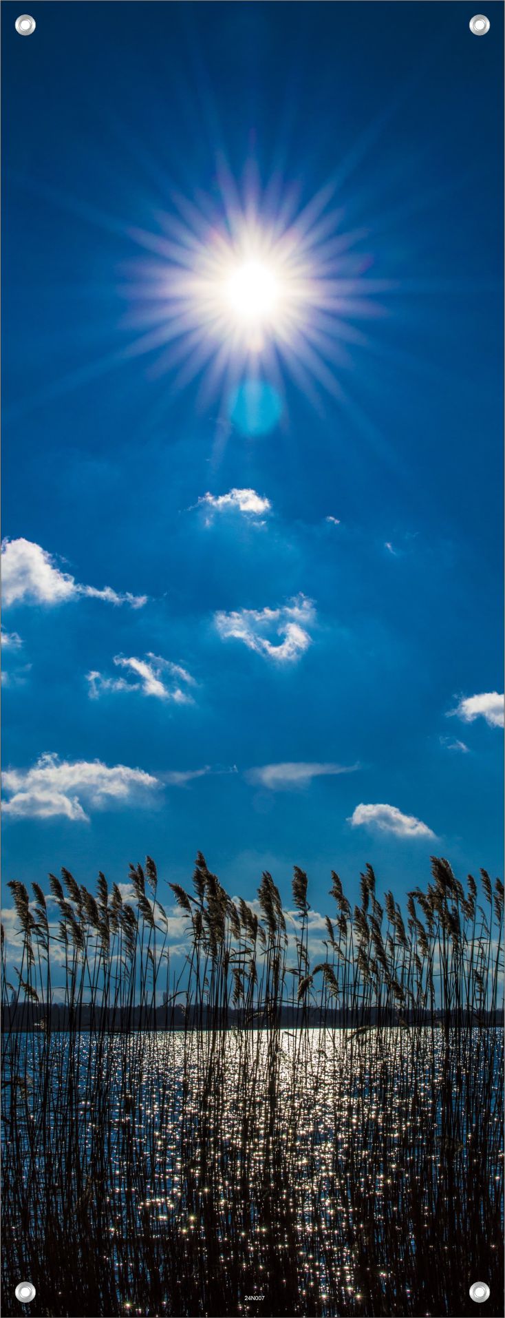 NATUR WANDBILDER POSTER DEKO BILDER XXL 60x160 LANDSCHAFT BLAUER HIMMEL