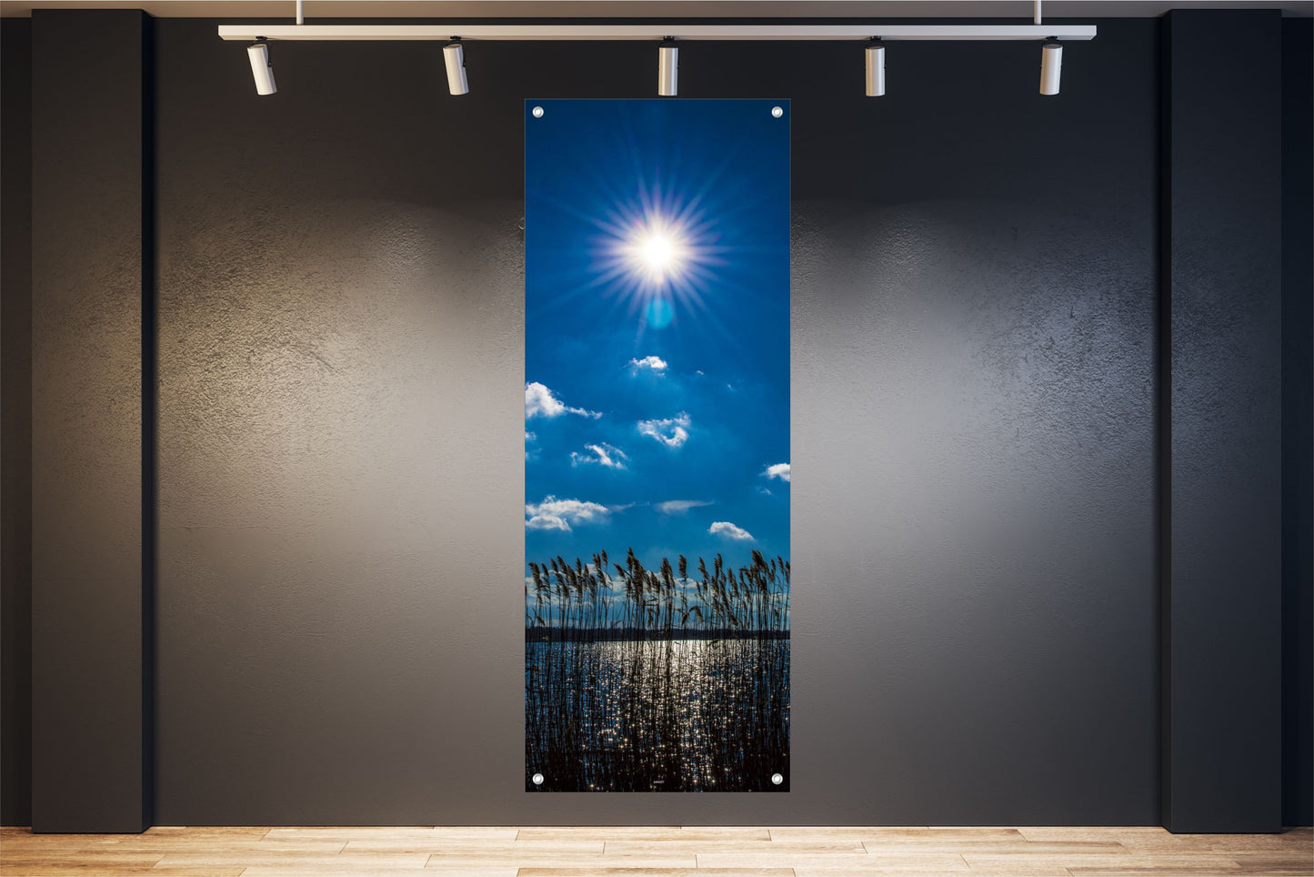 NATUR WANDBILDER POSTER DEKO BILDER XXL 60x160 LANDSCHAFT BLAUER HIMMEL