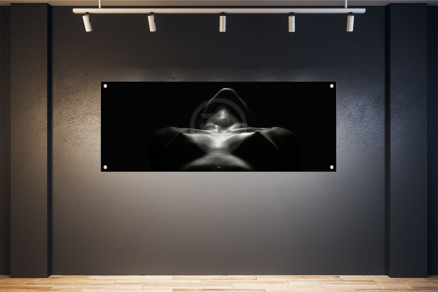 EROTIK WANDBILDER POSTER DEKO BILDER XXL 160x60 FRAU EROTISCH S/W