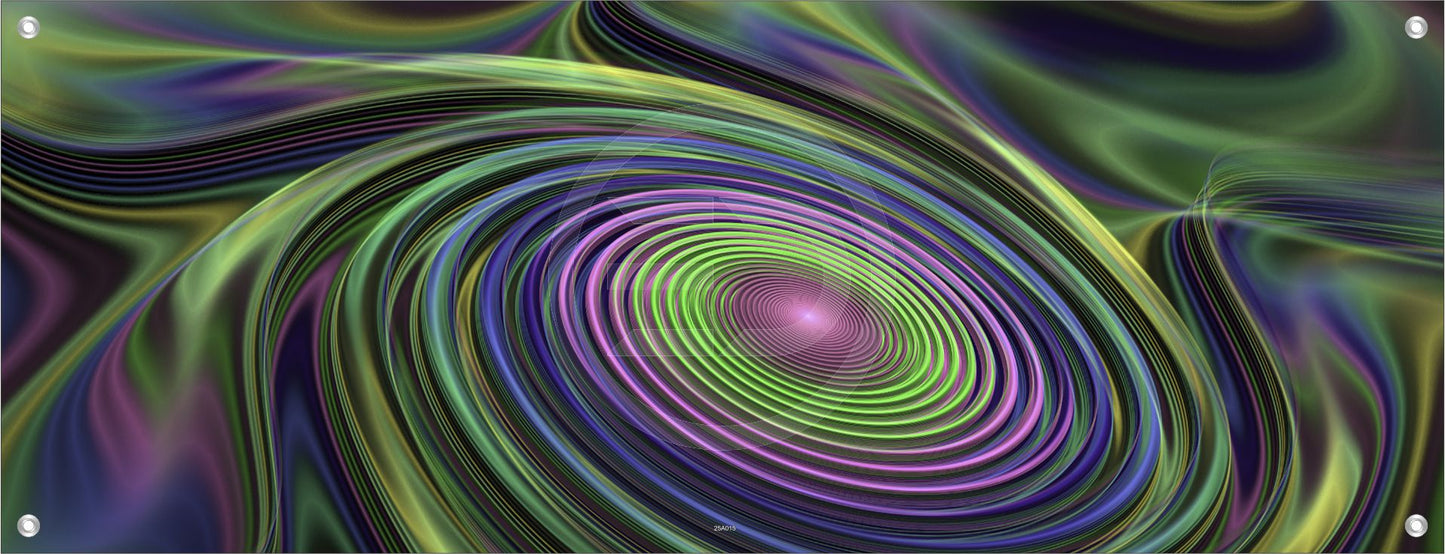 ABSTRAKTE WANDBILDER POSTER DEKO BILDER XXL 160x60 DIGITAL KUNST WIRBEL