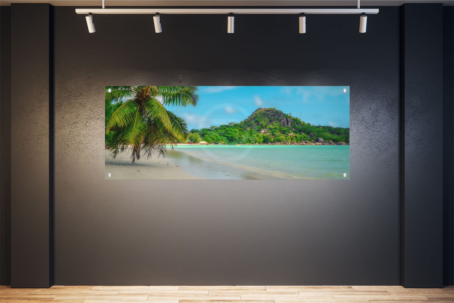 MEER WANDBILD POSTER BILDER XXL 160x60 NATUR STRAND BERG INSEL INNEN AUSSEN