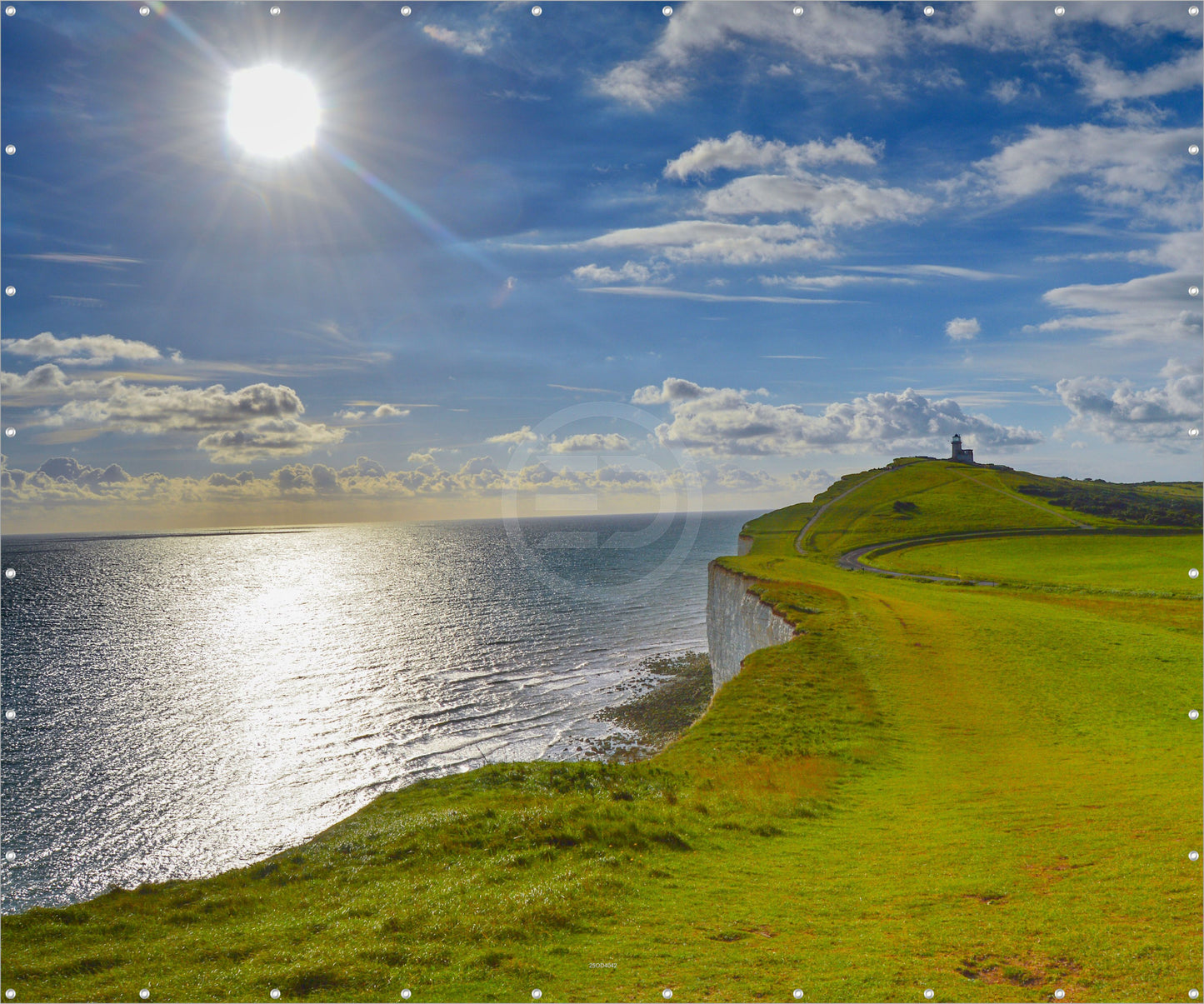 Outdoor Bild Banner Gartenposter Außen wetterfest XXL 300x250 Landschaft Küste Meer