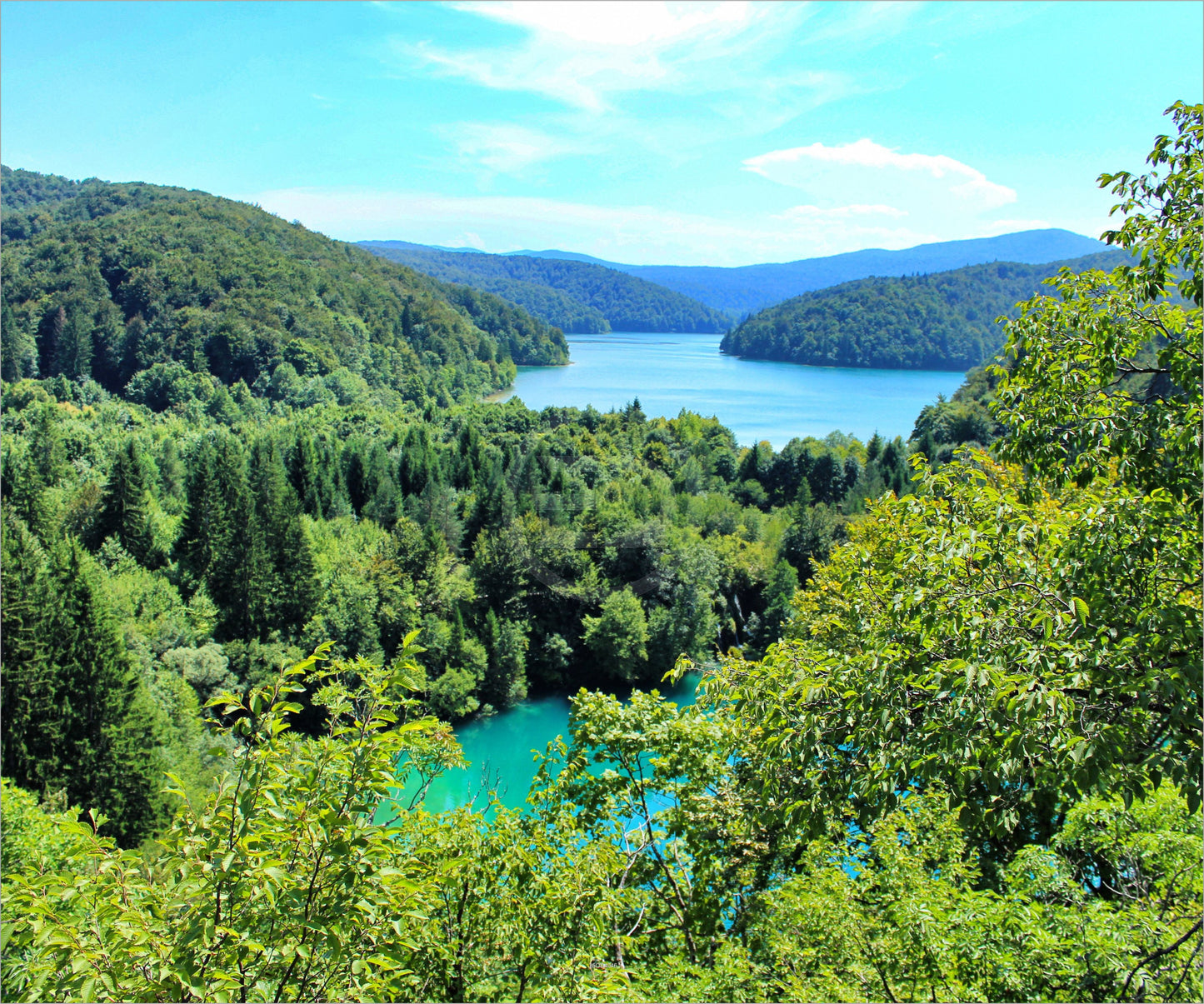 Outdoor Bild Banner Gartenposter Außen wetterfest XXL 300x250 Landschaft Aussicht Natur