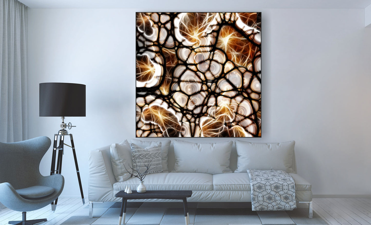 WANDBILDER ALURAHMEN ABSTRAKTE BILDER WOHNZIMMER 150x150 DESIGN KUNST