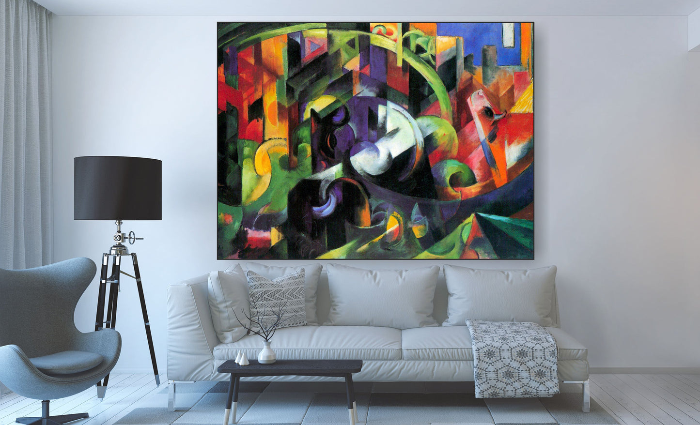 WANDBILDER MIT RAHMEN ABSTRAKT BILDER XXL MODERN WOHNZIMMER MALEREI KUNST