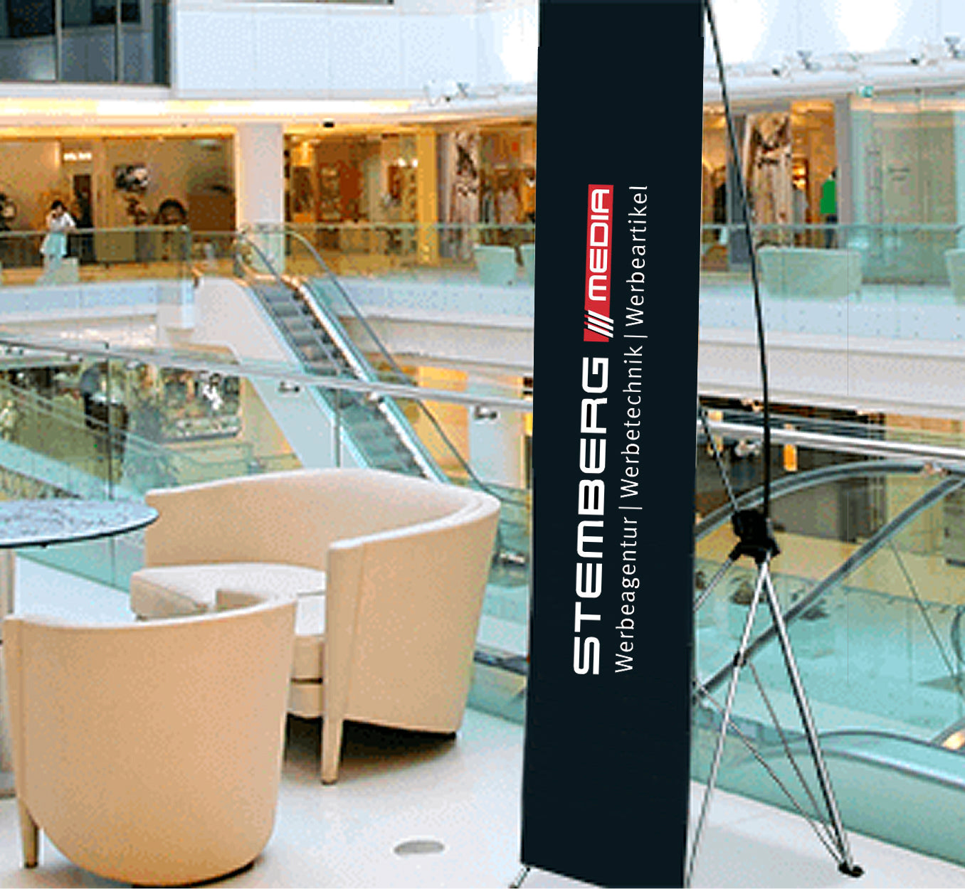 Meer Wandbild Bild Banner Druck XXL 160x60 cm Sandstrand Meer Gräser