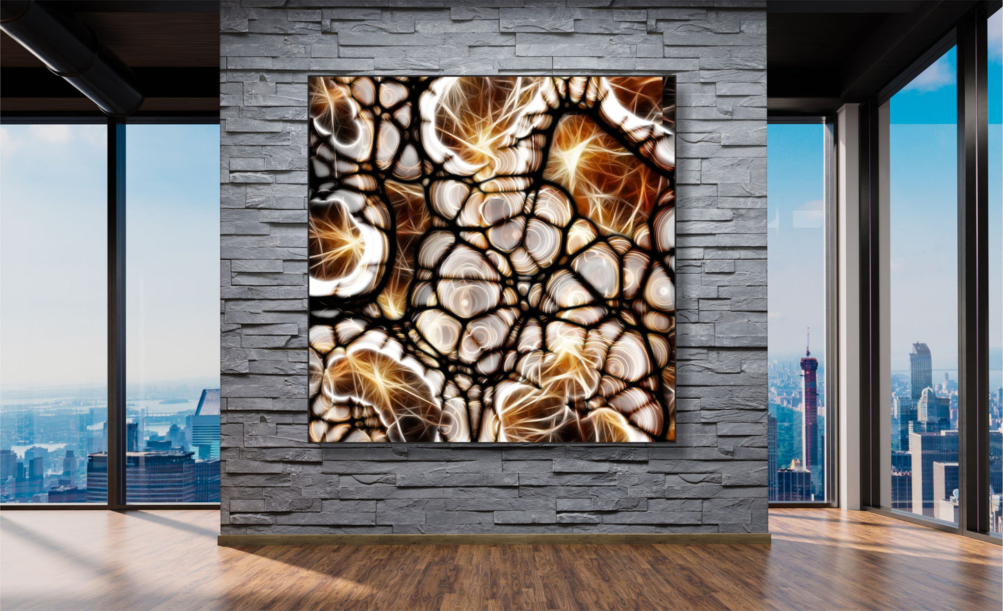 WANDBILDER ALURAHMEN ABSTRAKTE BILDER WOHNZIMMER 150x150 DESIGN KUNST