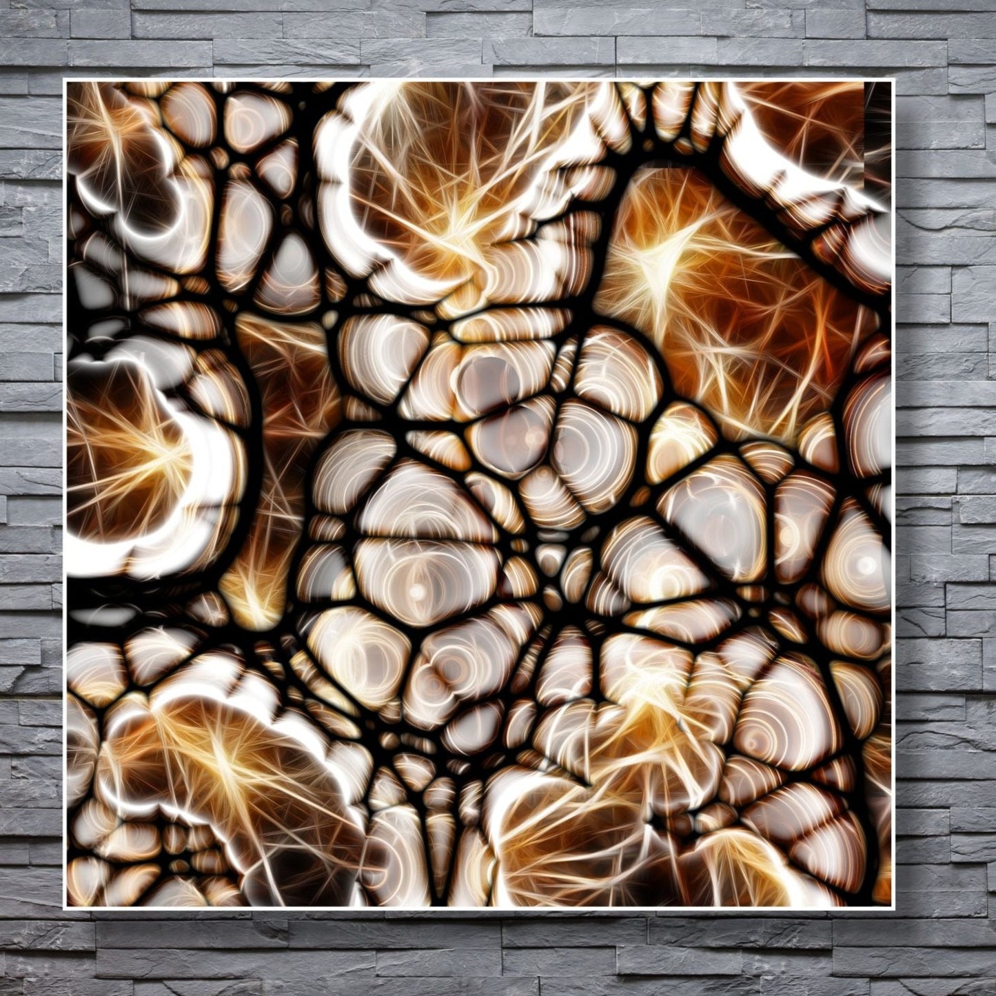 WANDBILDER ALURAHMEN ABSTRAKTE BILDER WOHNZIMMER 150x150 DESIGN KUNST