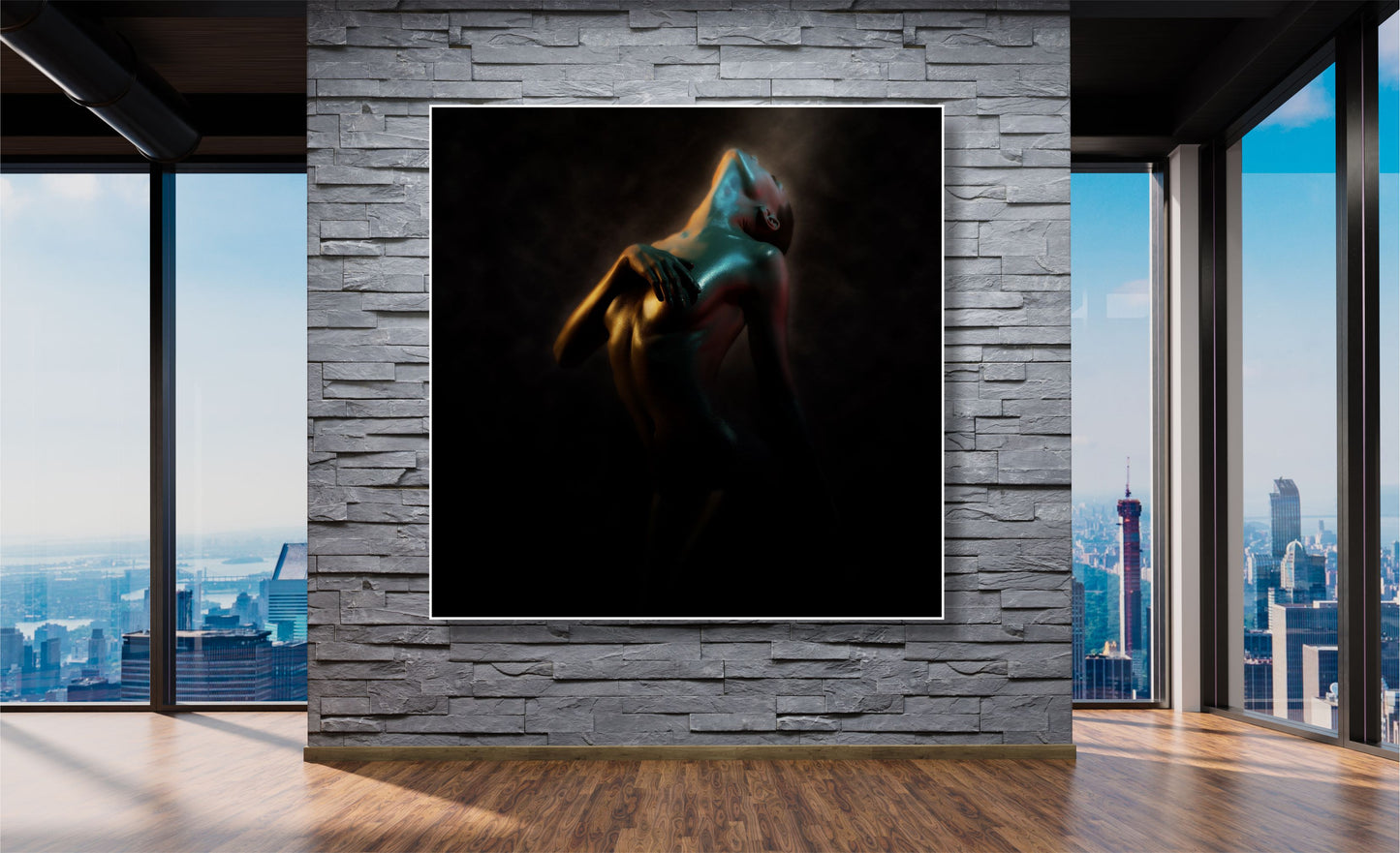 WANDBILDER MIT RAHMEN BILDER XXL MODERN WOHNZIMMER FRAU EROTIK FOTOGRAFIE