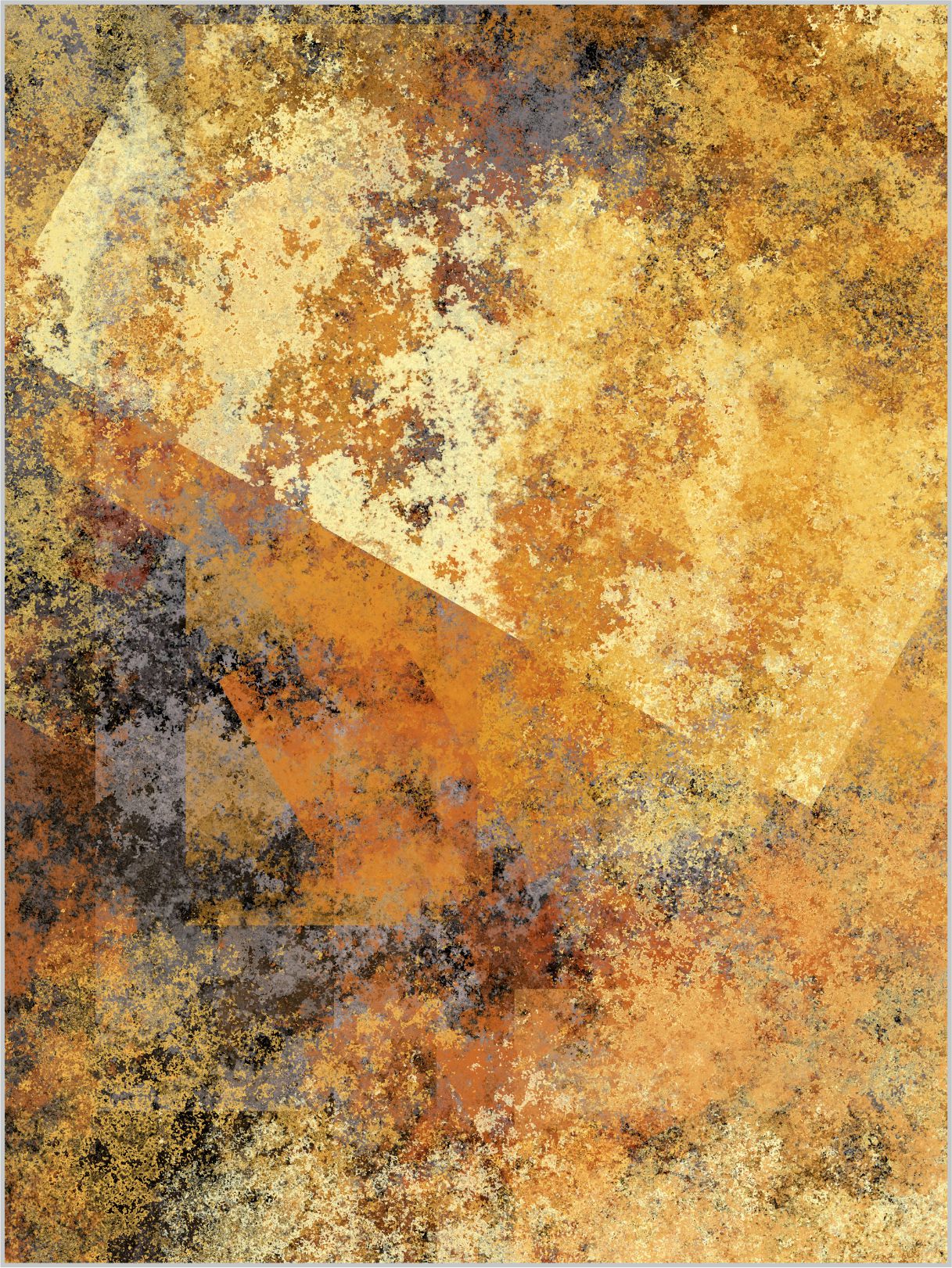 WANDBILD MIT RAHMEN 150x200 ABSTRAKT BILDER XXL WOHNZIMMER KUNST FARBIG MODERN