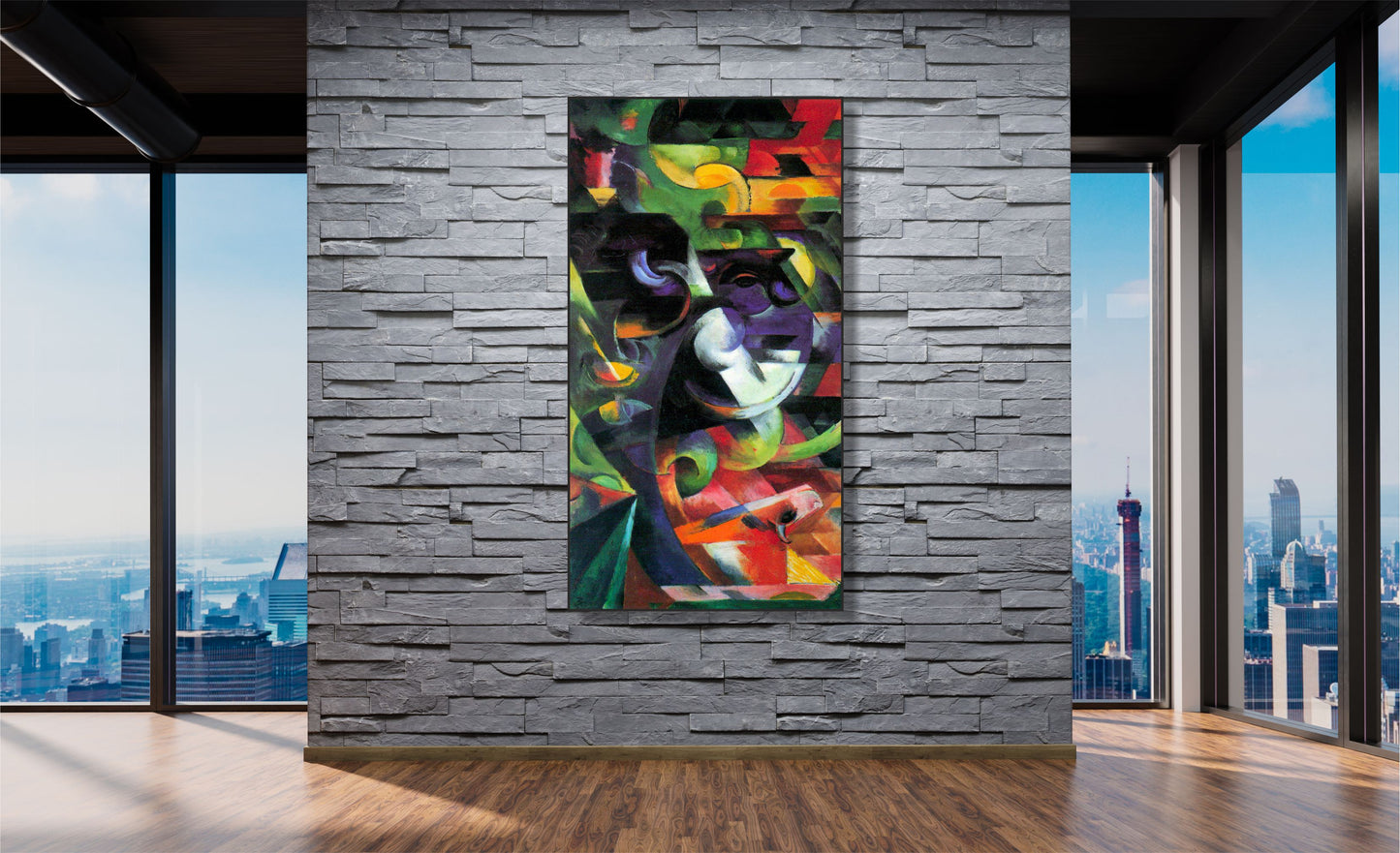 WANDBILDER MIT RAHMEN ABSTRAKT BILDER XXL MODERN WOHNZIMMER BUNTE KUNST