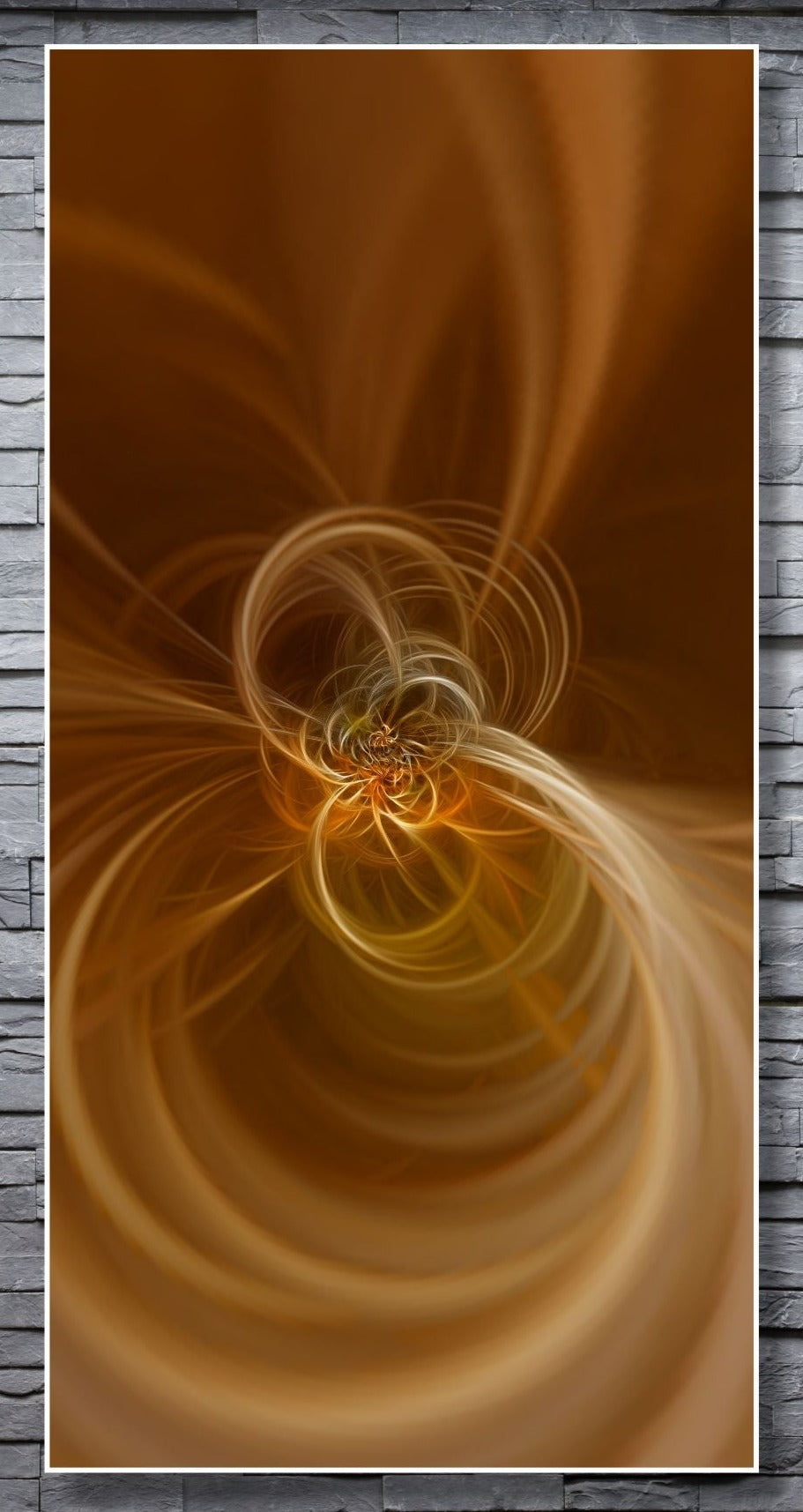 WANDBILDER ALURAHMEN XXL ABSTRAKTE BILDER 100x200 WOHNZIMMER DIGITALART
