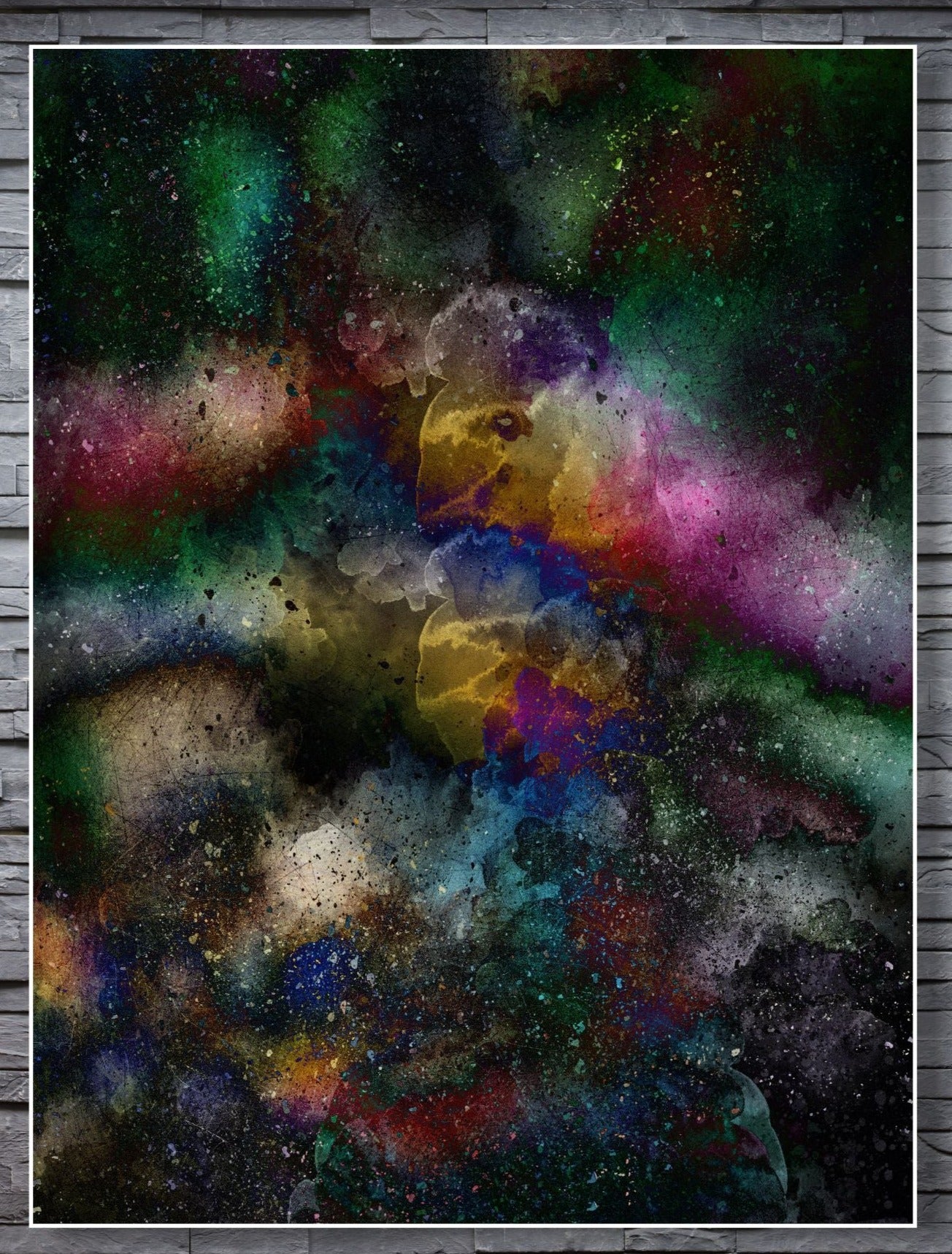 WANDBILDER MIT RAHMEN ABSTRAKT BILDER XXL MODERN WOHNZIMMER KUNST BLACK