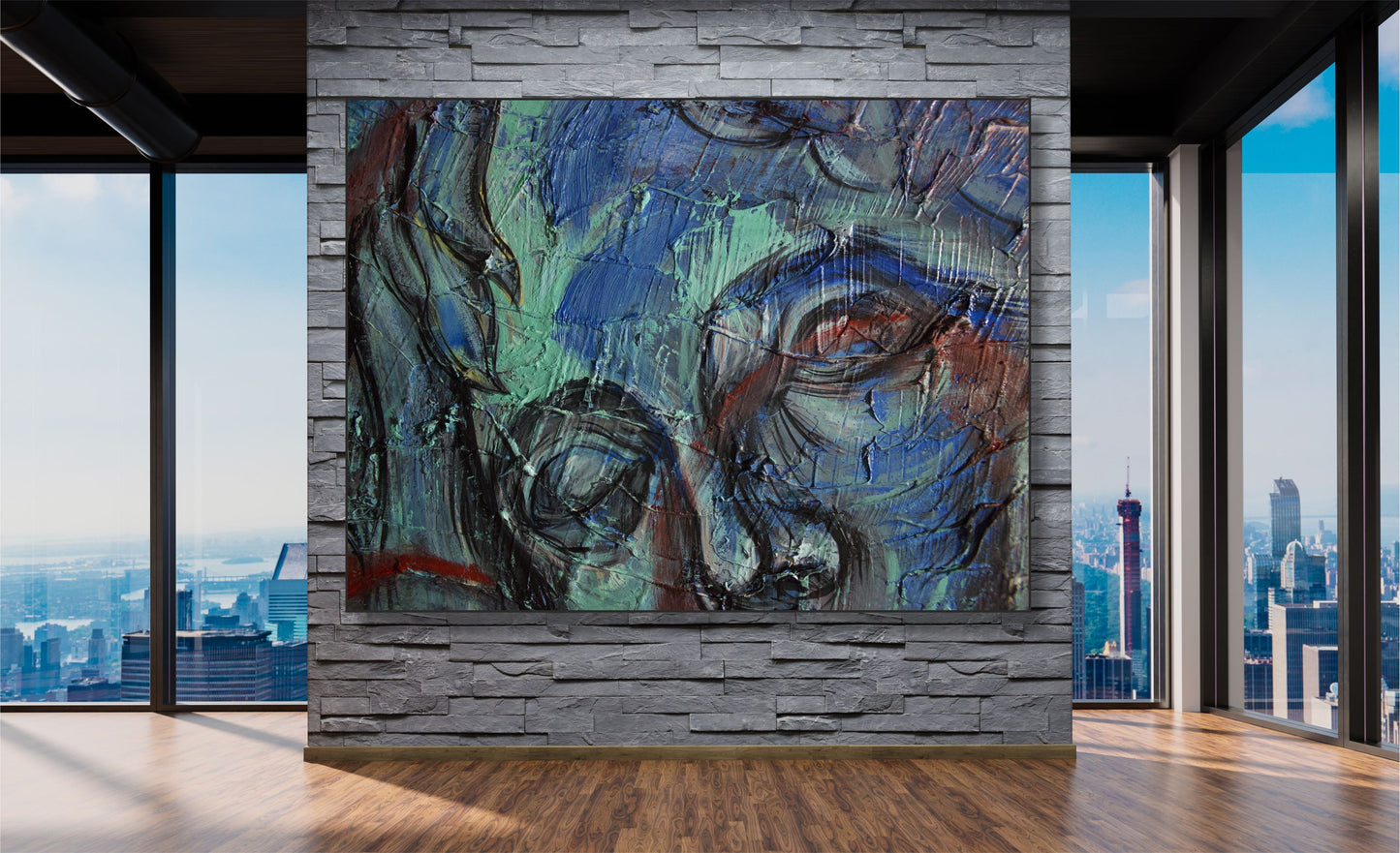 WANDBILDER MIT RAHMEN ABSTRAKT BILDER XXL MODERN WOHNZIMMER KUNST MENSCH