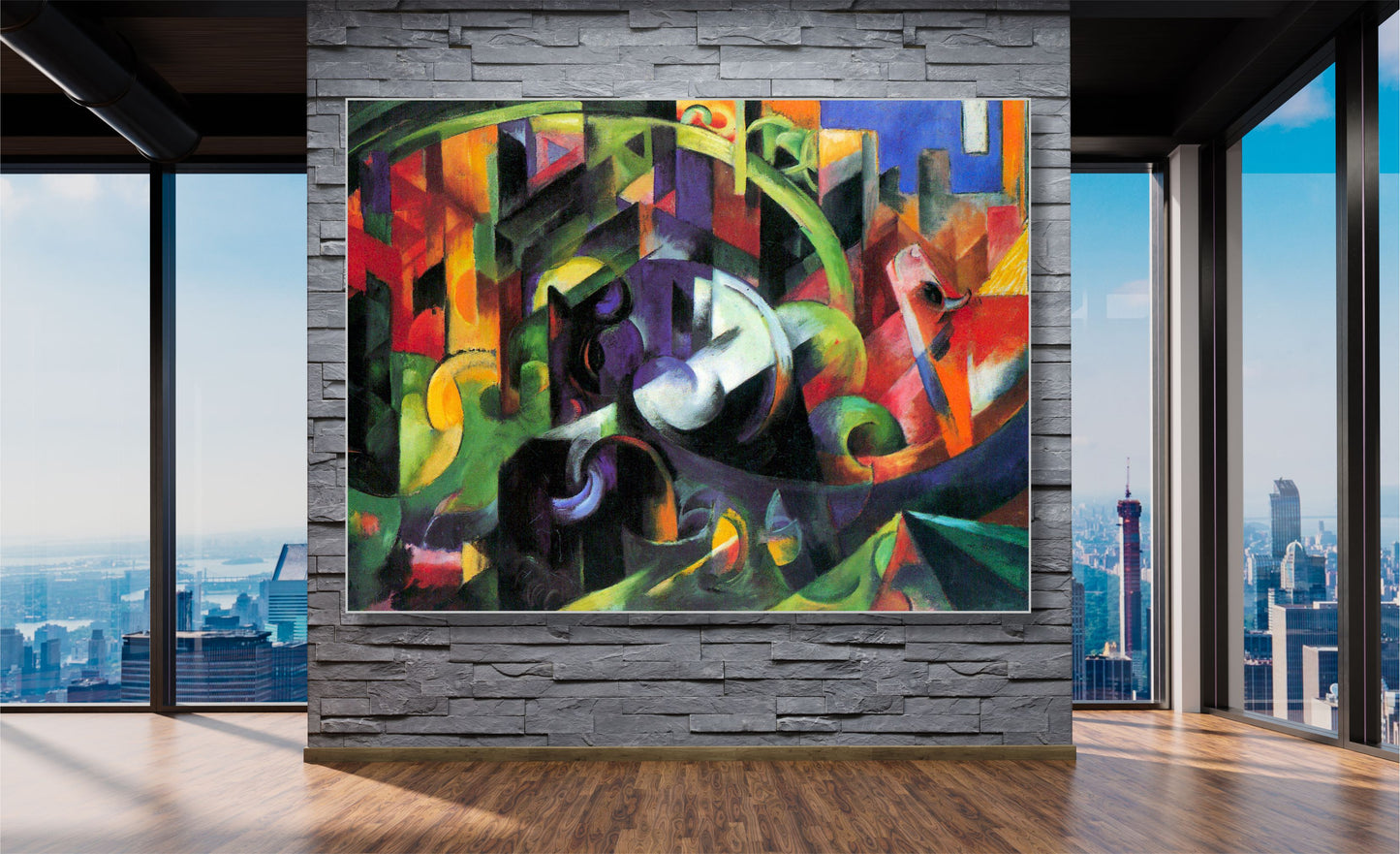 WANDBILDER MIT RAHMEN ABSTRAKT BILDER XXL MODERN WOHNZIMMER MALEREI KUNST