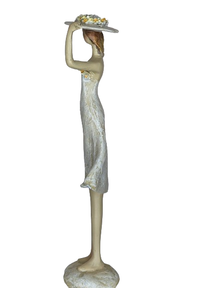DEKO FIGUR FRAUEN SKULPTUR EXNER FRAU SANNIE4 HÖHE 15 cm MODERN ABSTRAKT