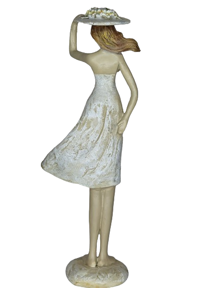 DEKO FIGUR FRAUEN SKULPTUR EXNER FRAU SANNIE4 HÖHE 15 cm MODERN ABSTRAKT