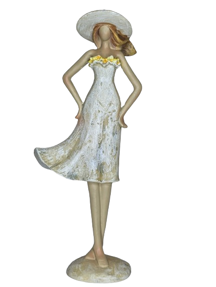 DEKO FIGUR FRAUEN SKULPTUR EXNER FRAU SANNIE3 HÖHE 15 cm MODERN ABSTRAKT