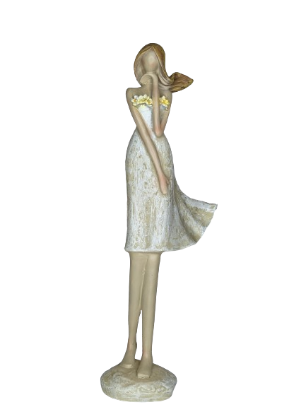 DEKO FIGUR FRAUEN SKULPTUR EXNER FRAU SANNIE2 HÖHE 36 cm MODERN ABSTRAKT