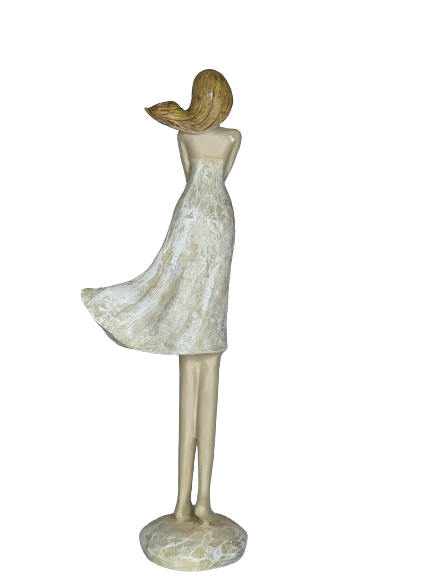 DEKO FIGUR FRAUEN SKULPTUR EXNER FRAU SANNIE2 HÖHE 36 cm MODERN ABSTRAKT