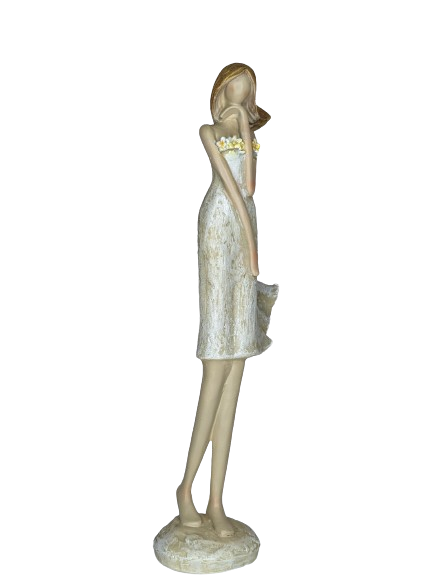 DEKO FIGUR FRAUEN SKULPTUR EXNER FRAU SANNIE2 HÖHE 36 cm MODERN ABSTRAKT