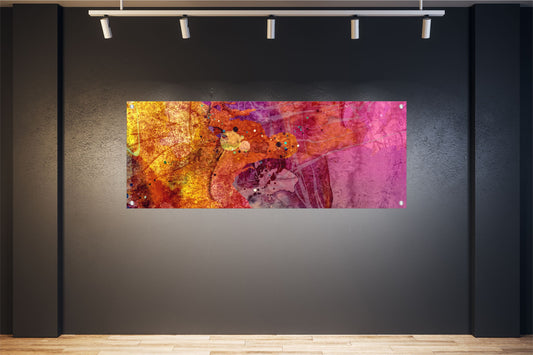 ABSTRAKTE WANDBILDER POSTER DEKO BILDER XXL 160x60 MALEREI MODERN KUNST BUNT