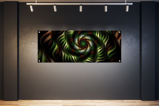 ABSTRAKTE WANDBILDER POSTER DEKO BILDER XXL 160x60 KUNST MODERN SPIRALE