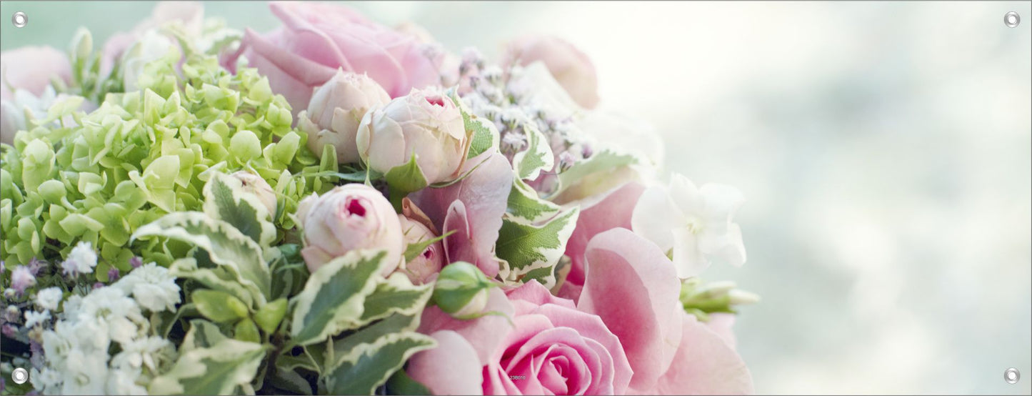 BLUMEN WANDBILDER POSTER DEKO BILDER XXL 160x60 ROSEN ROSA STRAUSS
