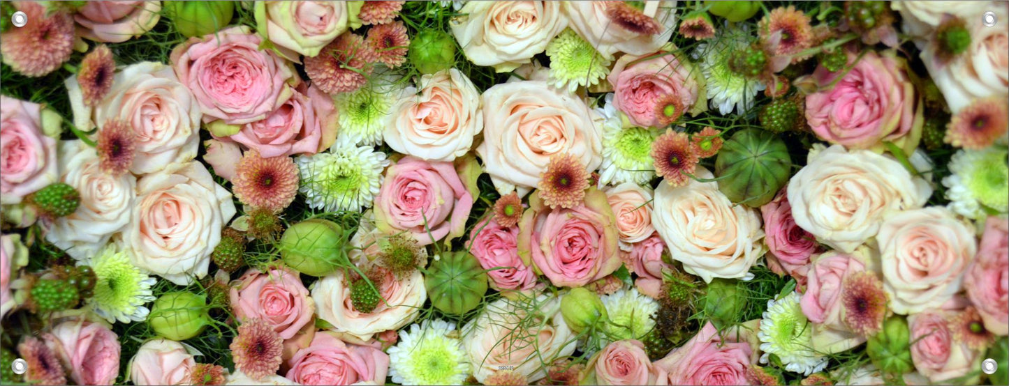 BLUMEN WANDBILDER POSTER DEKO BILDER XXL 160x60 ROSENBLÜTEN ROSEN