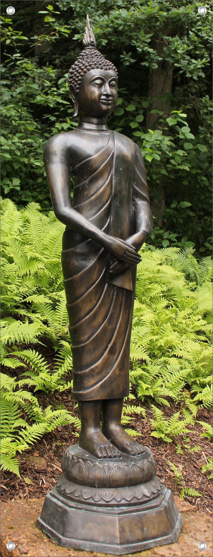 BUDDHA WANDBILDER POSTER  DEKO BILDER XXL 60x160 BUDDHA SKULPTUR GARTEN