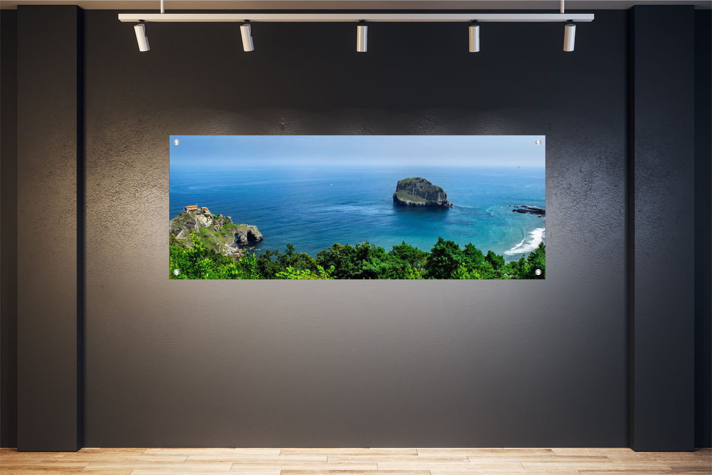 MEER WANDBILDER POSTER DEKO BILDER XXL 160x60 NATUR INSEL AUSSICHT