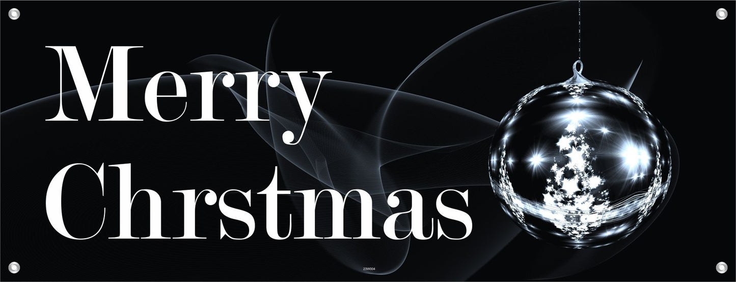 WEIHNACHTEN WANDBILDER POSTER DEKO BILDER XXL 160x60 BAUMKUGEL MODERN S/W