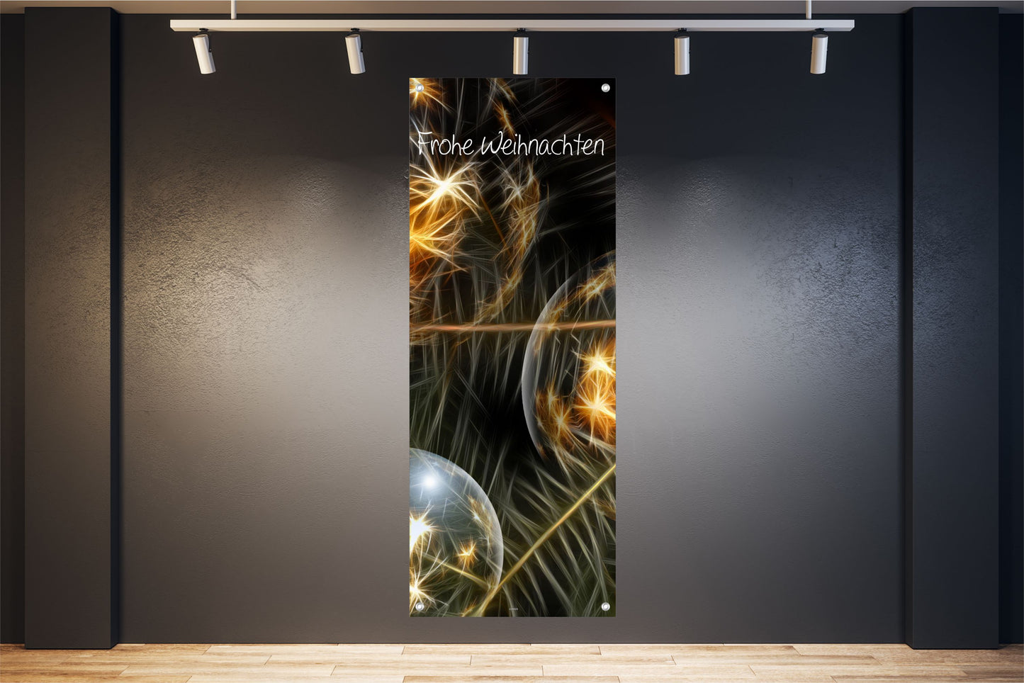 WEIHNACHTEN WANDBILDER POSTER DEKO BILDER XXL 60x160 FROHE WEIHNACHTEN