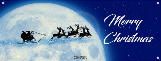 Weihnachten Wandbild Poster Druck XXL 160x60 cm Merry Christmas