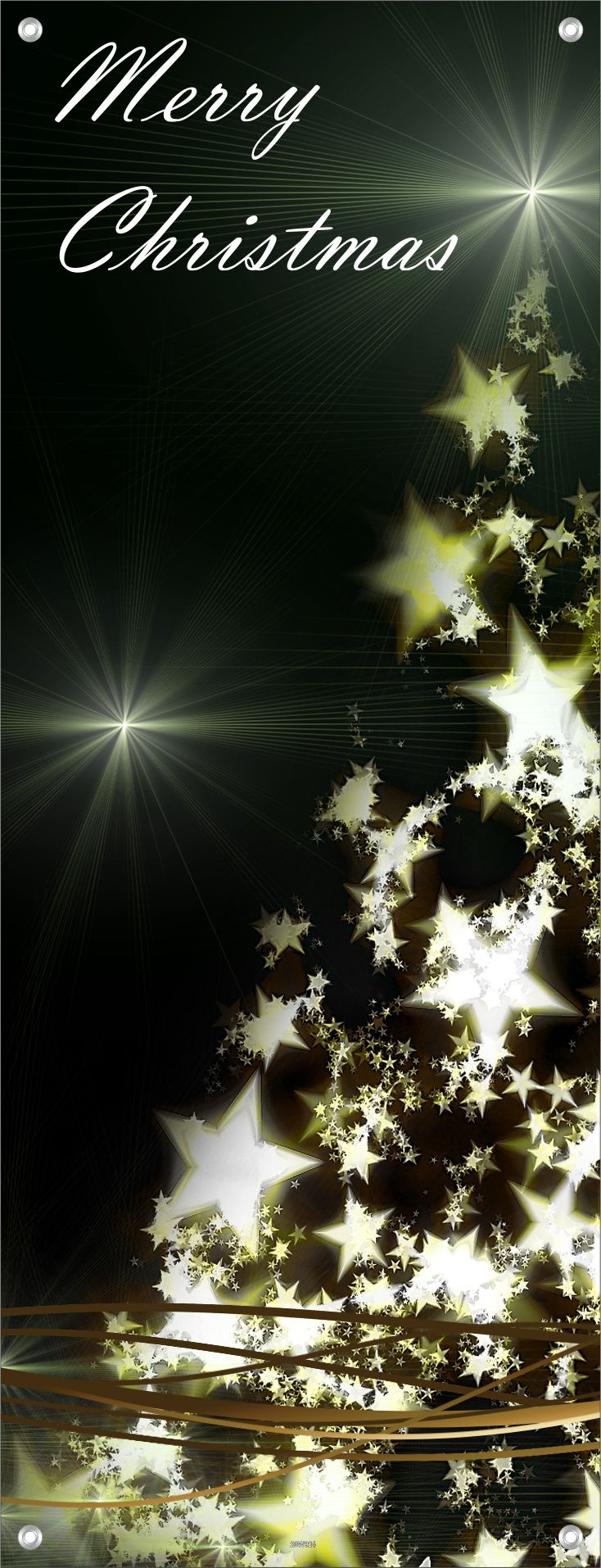 WEIHNACHTEN WANDBILDER POSTER DEKO BILDER XXL 60x160 WEIHNACHTSBAUM MODERN