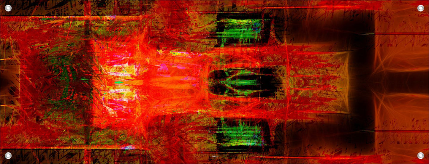 ABSTRAKTE WANDBILDER POSTER DEKO BILDER XXL 160x60 KUNST MODERN ROT