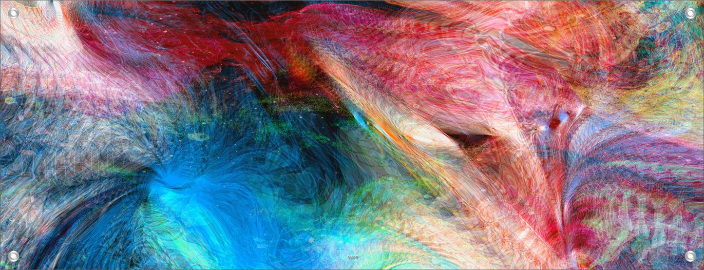 ABSTRAKTE WANDBILDER POSTER DEKO BILDER XXL 160x60 KUNST MODERN BUNT